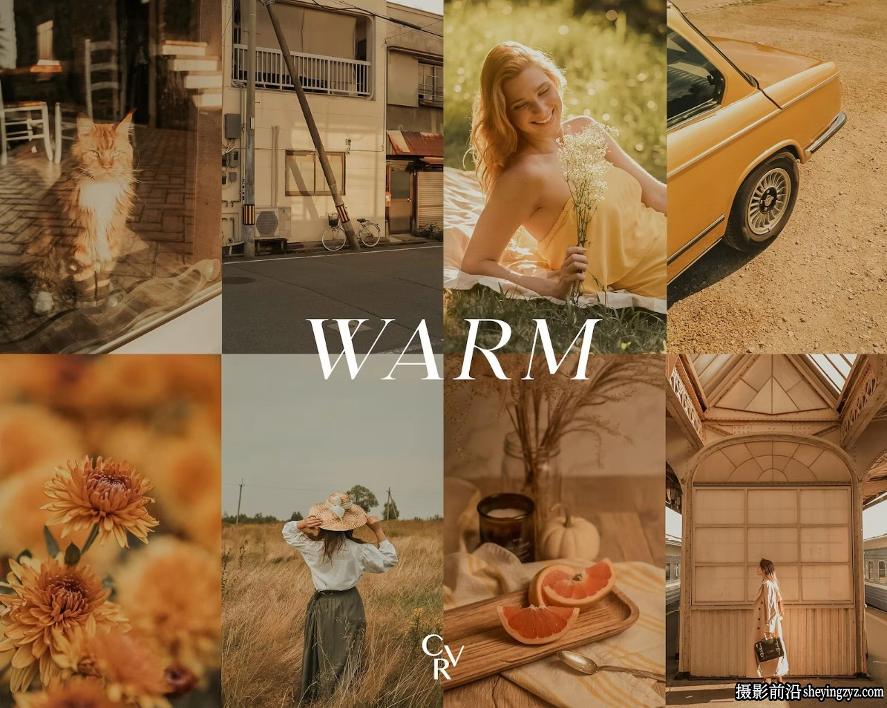 25个暖光LR预设及手机LR预设 CVRPresets - Warm Lightroom Presets