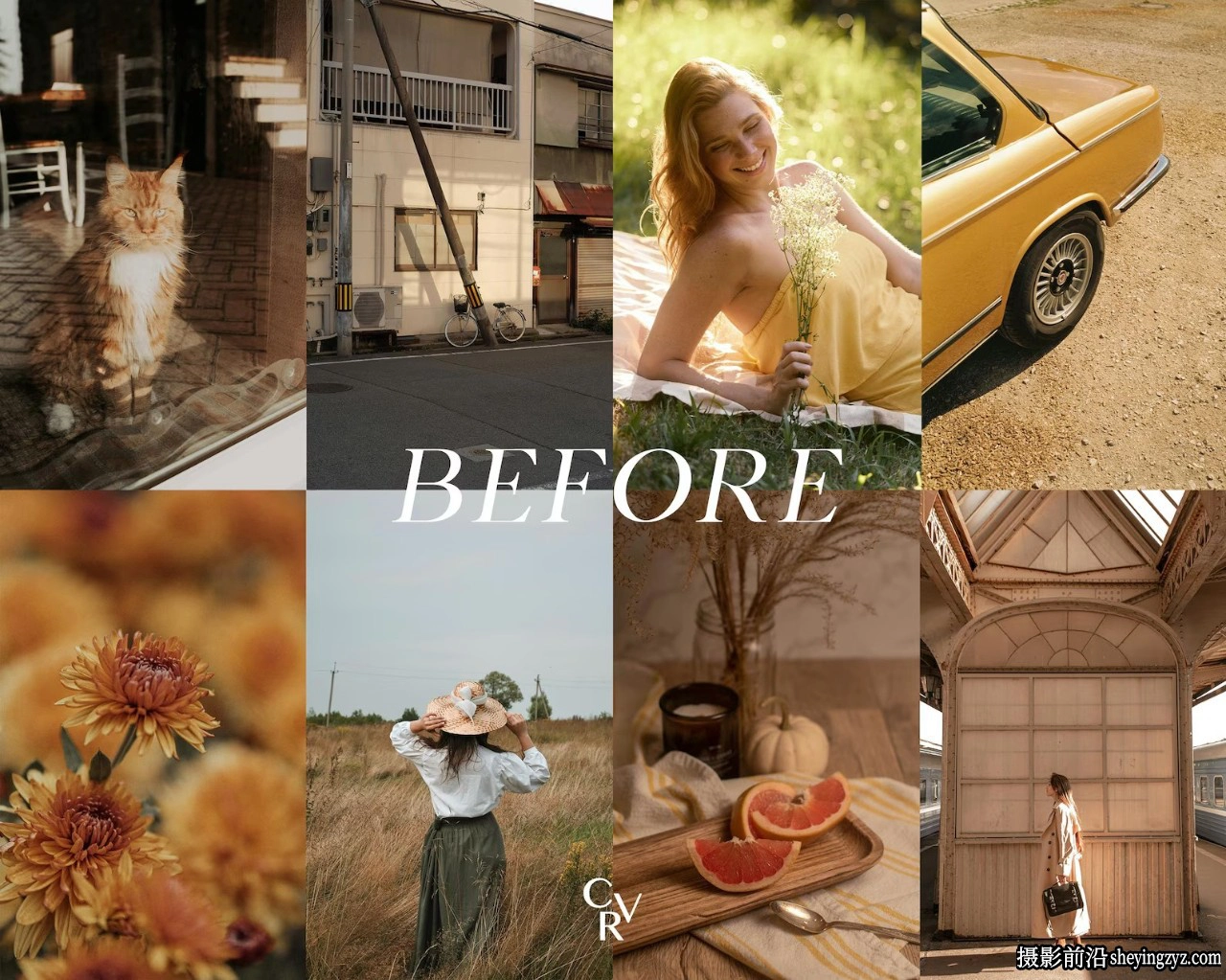 25个暖光LR预设及手机LR预设 CVRPresets - Warm Lightroom Presets