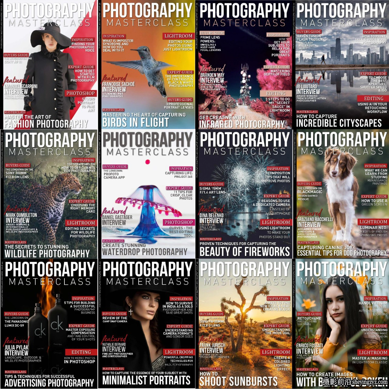 摄影大师班 - 2024年全年摄影杂志合集 Photography Masterclass