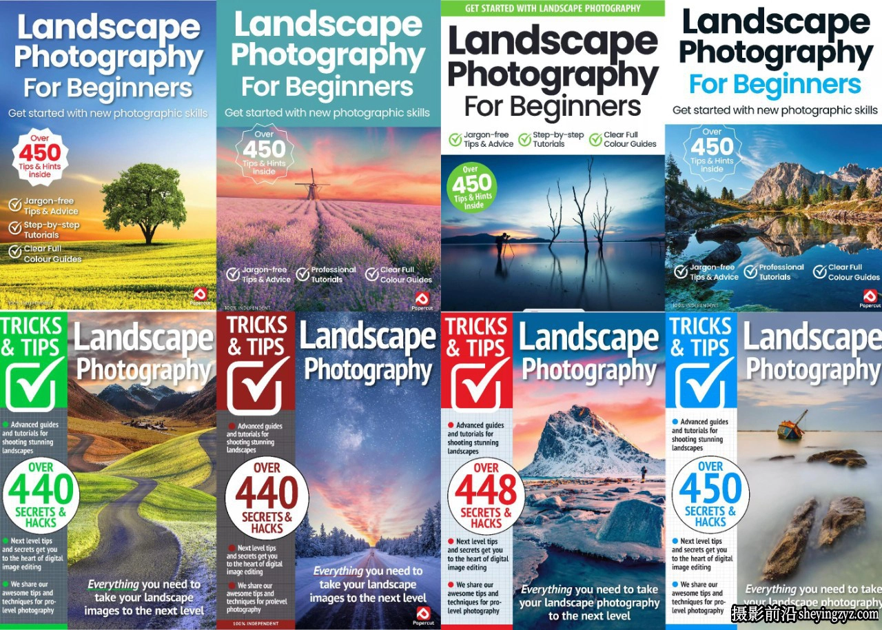 风光摄影初学者技巧杂志 2024全年合集Landscape Photography
