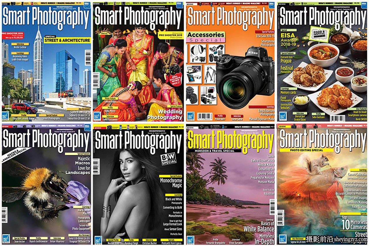 智能摄影 - 2018年全年摄影杂志教程合集 Smart Photography