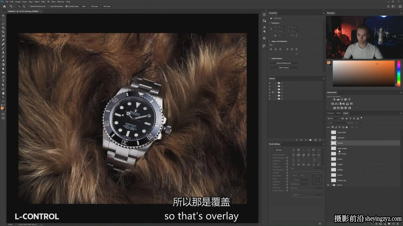 Photigy-PS终极培训-掌握产品修图润饰中级教程第2部分-中英字幕