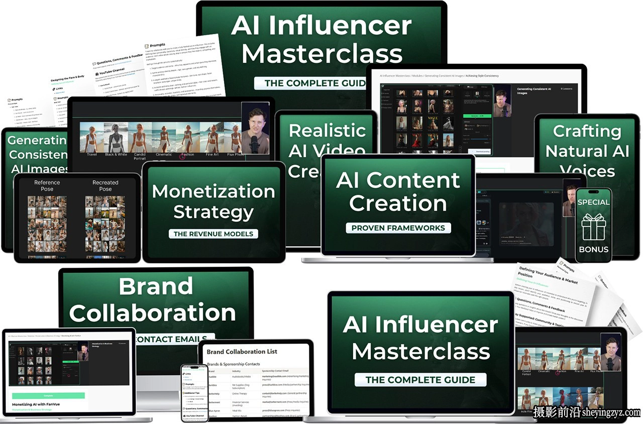AI Filmmaker Academy-2025 AI网红电影大师班教程-中英字幕