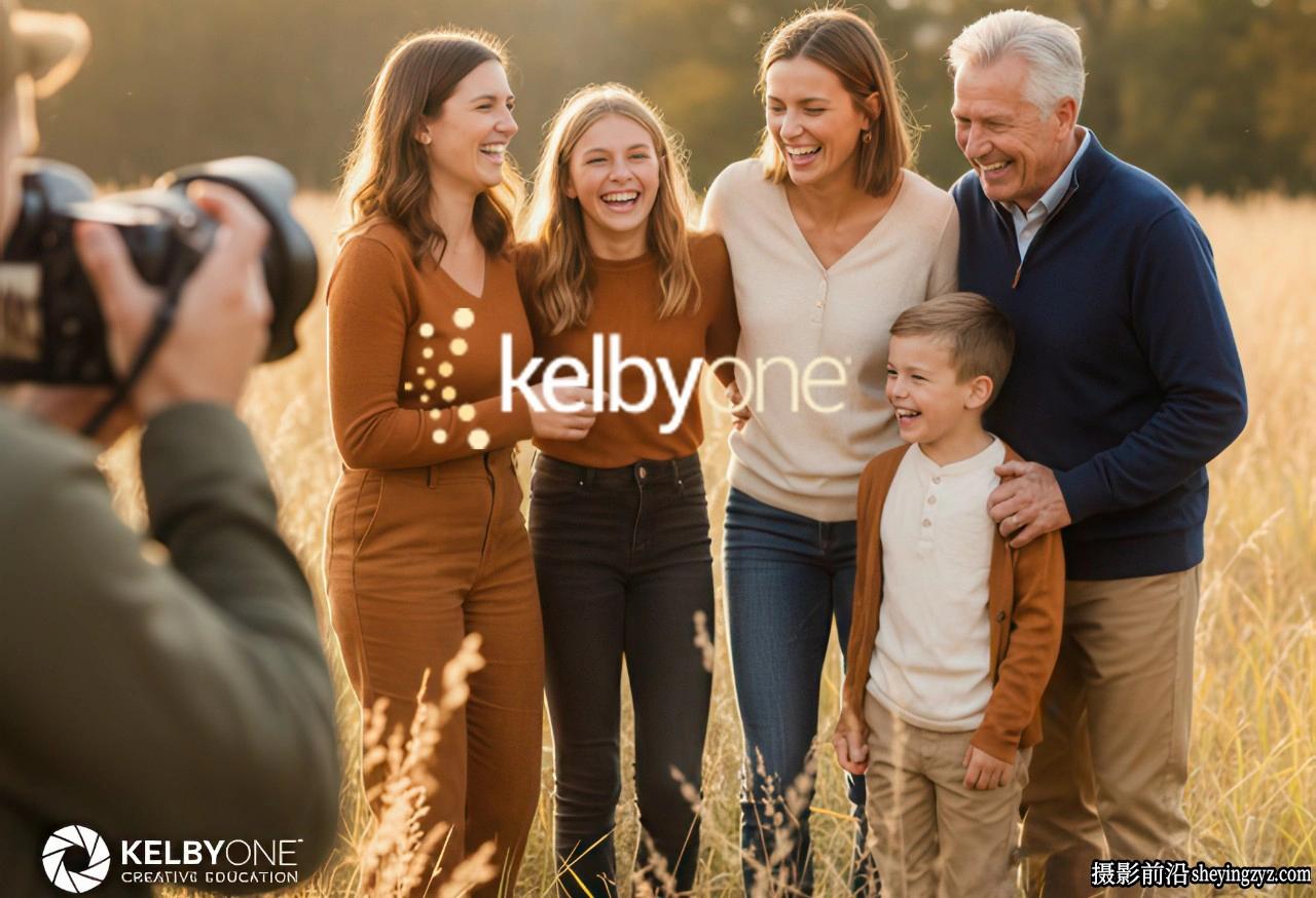 KelbyOne -Tamara Lackey捕捉现代全家福人像摄影技巧教程-中英字幕