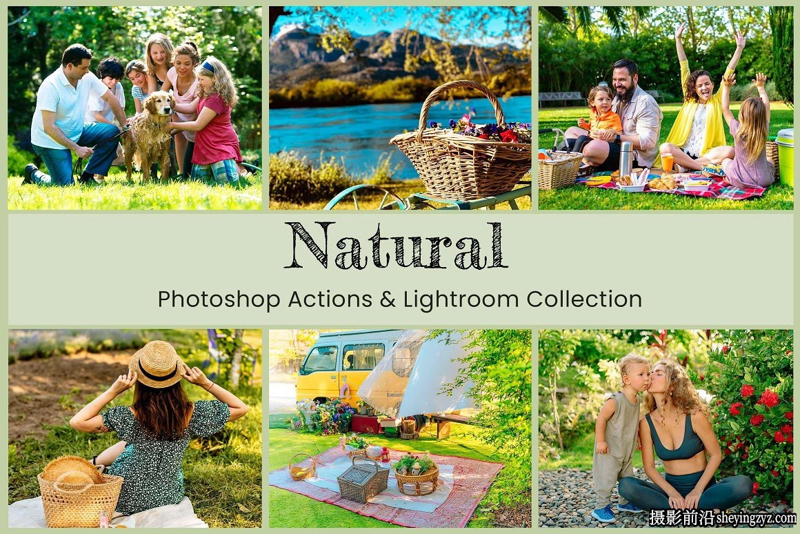自然光人像摄影LR预设手机LR预设 Natural Lightroom Presets