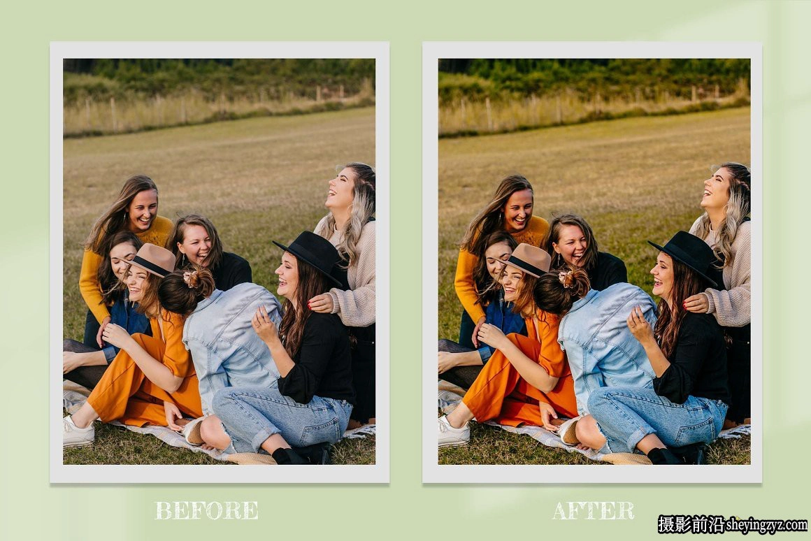 自然光人像摄影LR预设手机LR预设 Natural Lightroom Presets