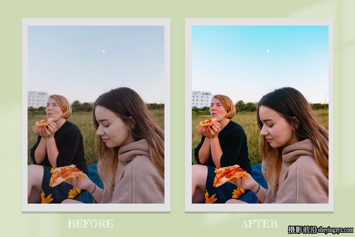 自然光人像摄影LR预设手机LR预设 Natural Lightroom Presets