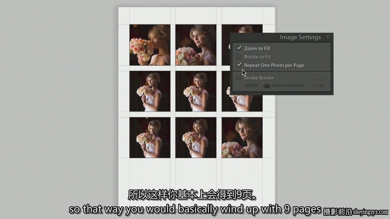 KelbyOne - 如何在Lightroom Classic中排版及印刷照片-中英字幕