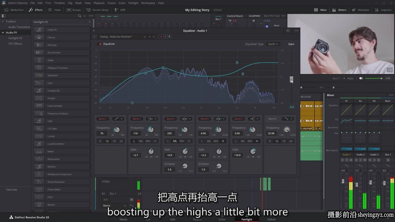 通过DaVinci Resolve 20学习视频剪辑初学者教程(2025)-中英字幕