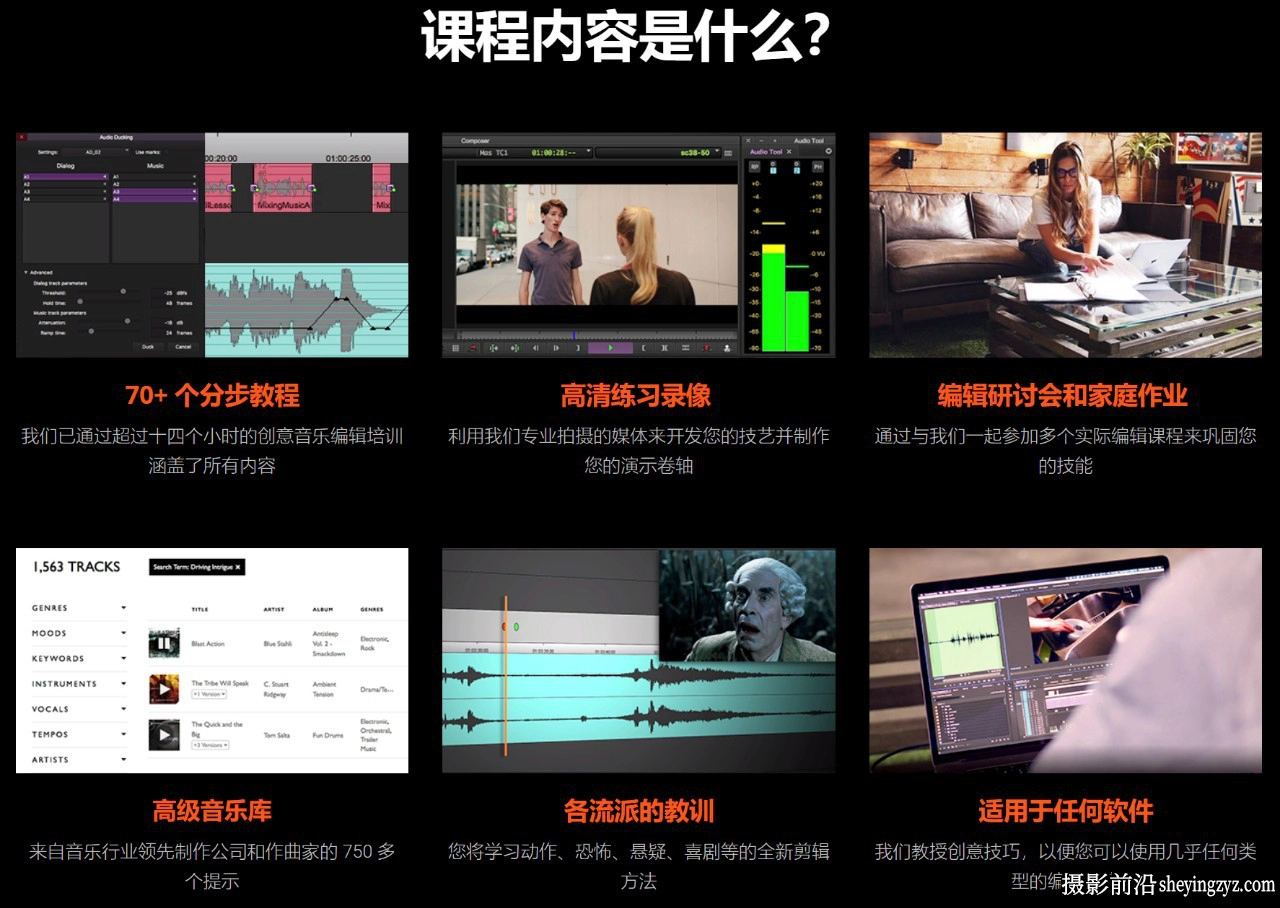 Film Editing Pro - 好莱坞专业剪辑师音乐编辑的艺术教程-中英字幕