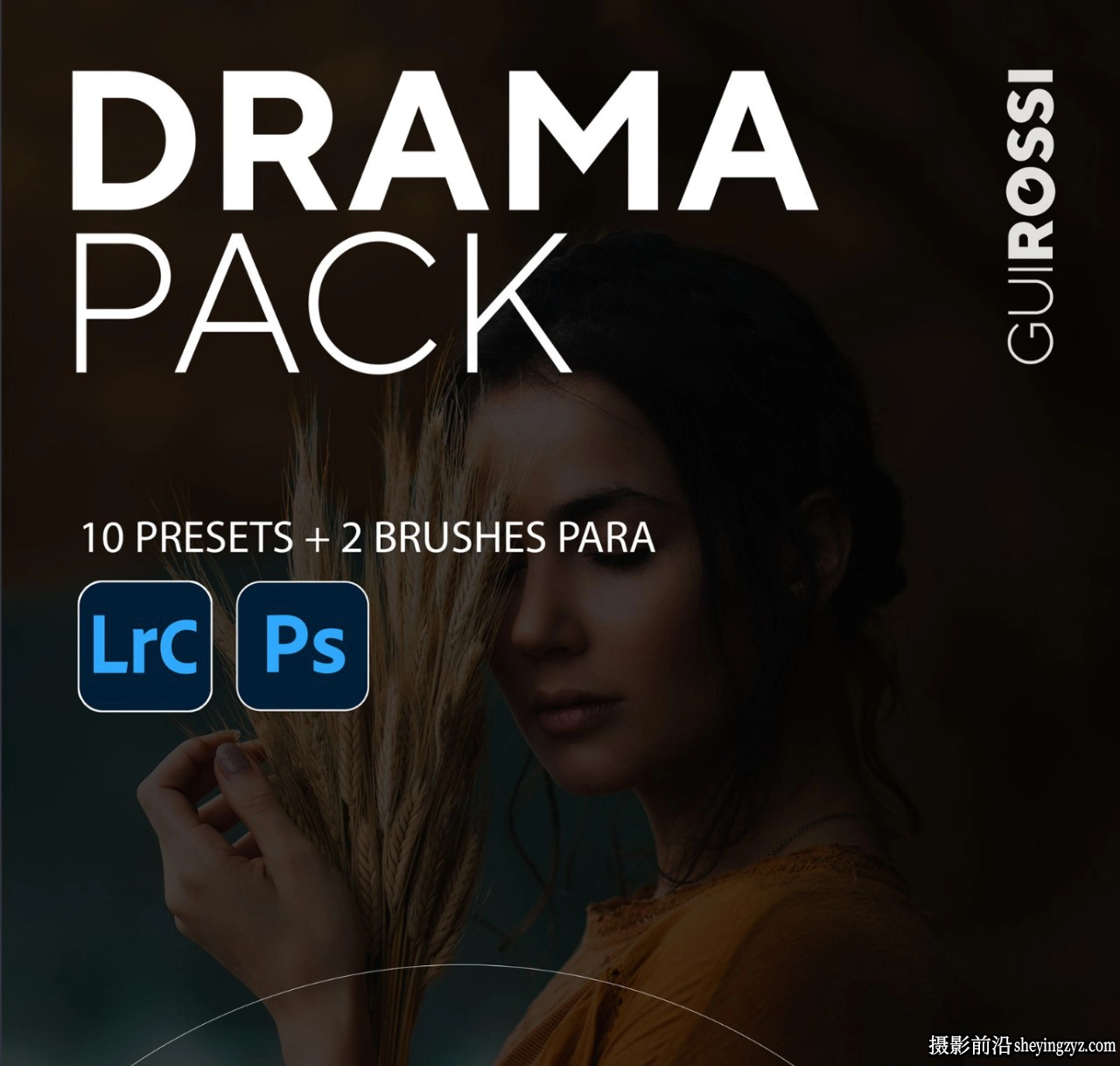 戏剧性情绪电影人像调色LR预设手机LR预设 DRAMA PRESETS PACK