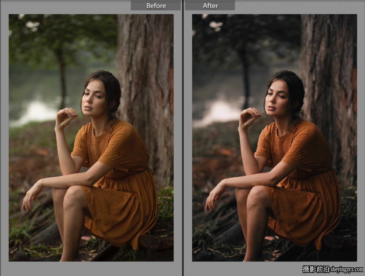 戏剧性情绪电影人像调色LR预设手机LR预设 DRAMA PRESETS PACK