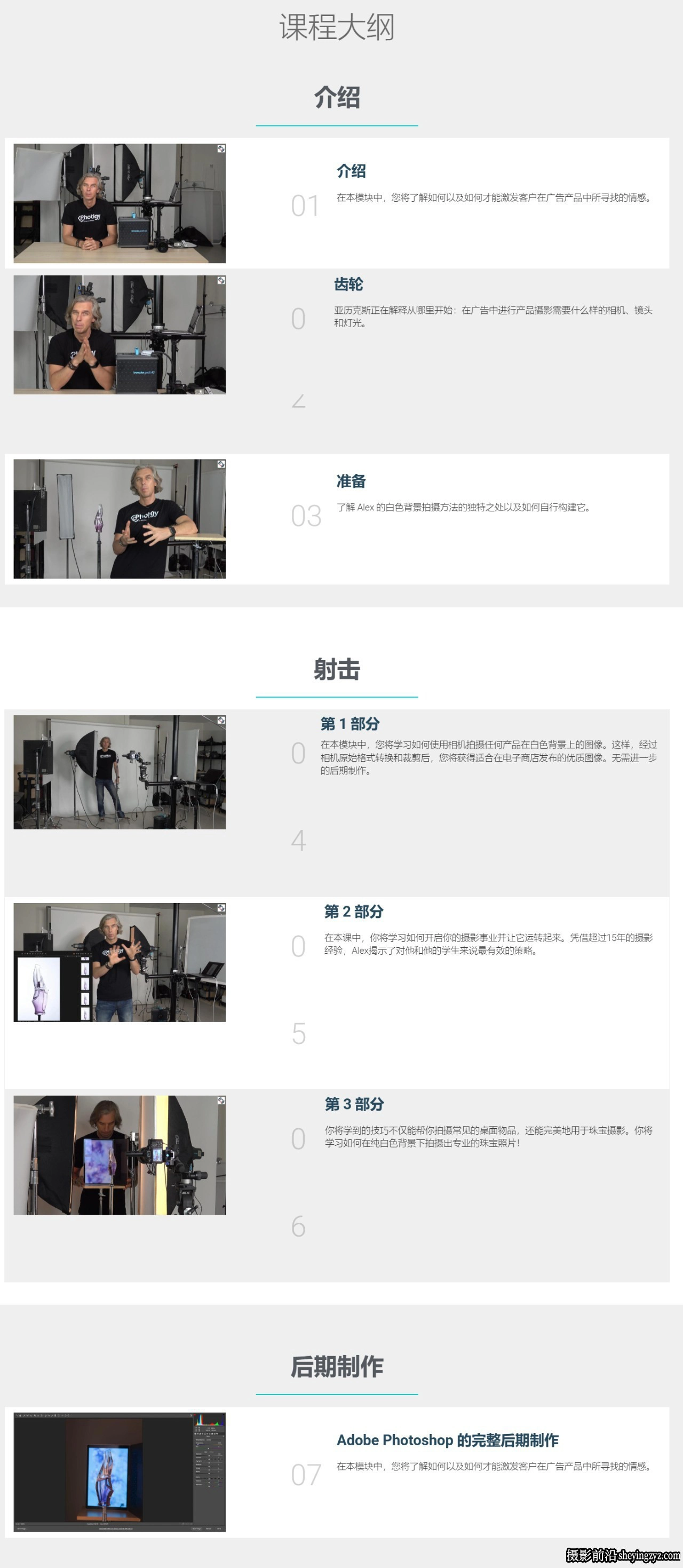 Photigy - 高级广告产品摄影布光及后期合成的魔力-中英字幕