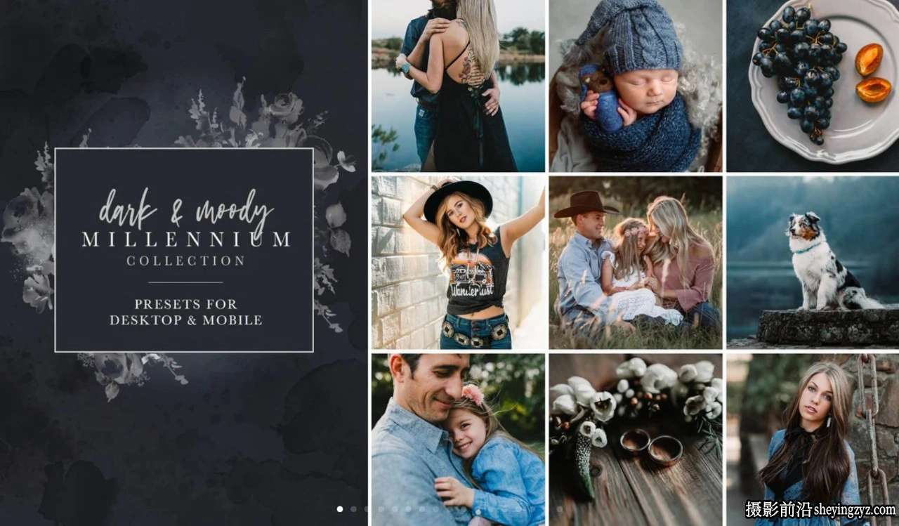 暗调与忧郁的千禧年预设合集 Dark &amp; Moody Millennium Preset