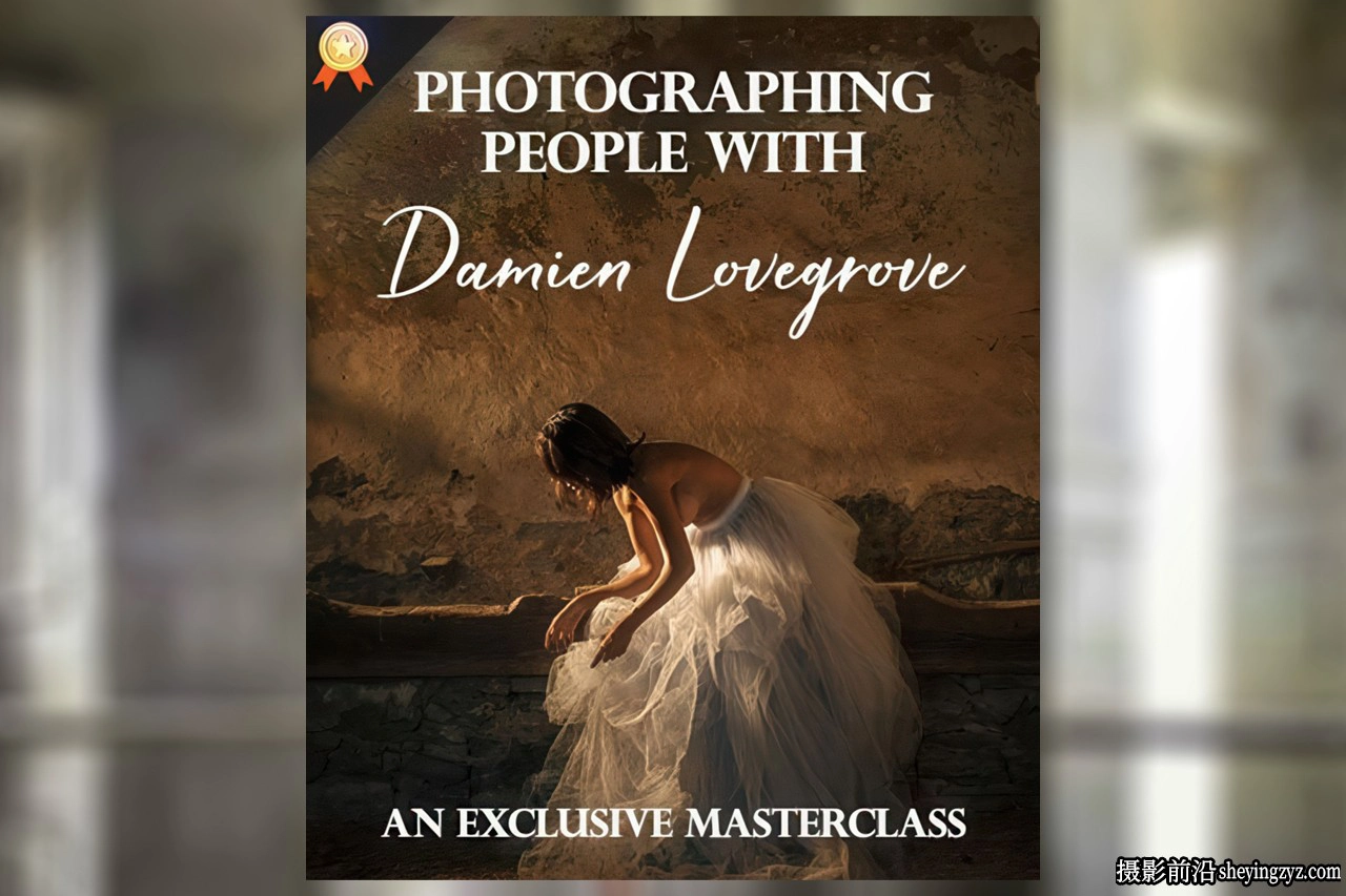 PhotoWhoa - 与Damien Lovegrove一起拍摄人像大师班教程-中英字幕
