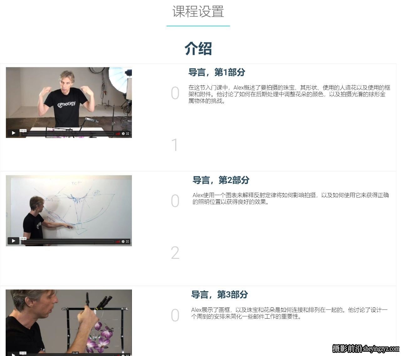 Photigy - 加勒比海石英珠宝产品摄影和后期修图套装-中英字幕