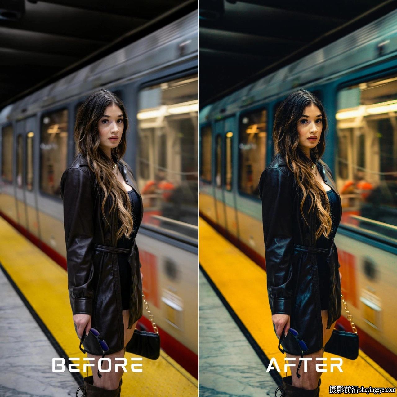 10个电影街道城市夜景风光lr预设手机lr预设 Cine Midnight Presets