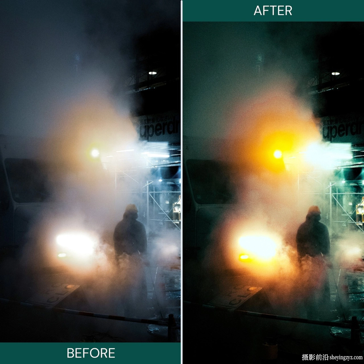 城市街道夜景电影风光LR预设及手机LR预设 Cine Dystopia Presets