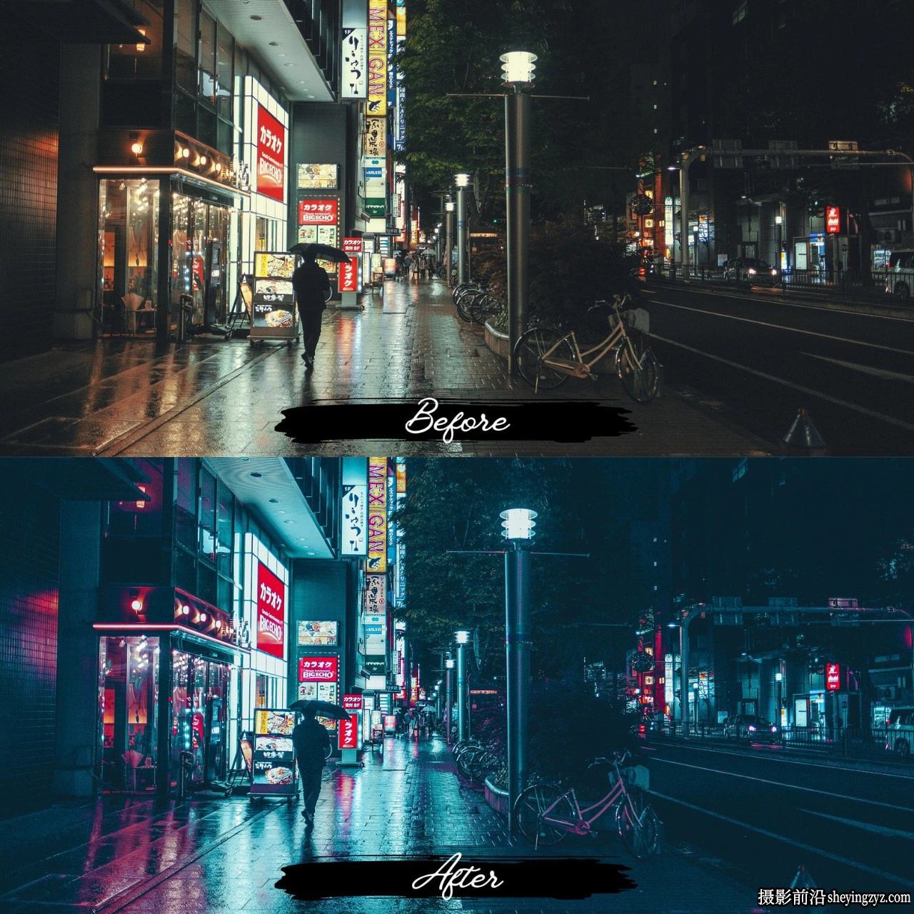 10个城市夜景电影风光LR预设 Cinematic Urban Night Presets