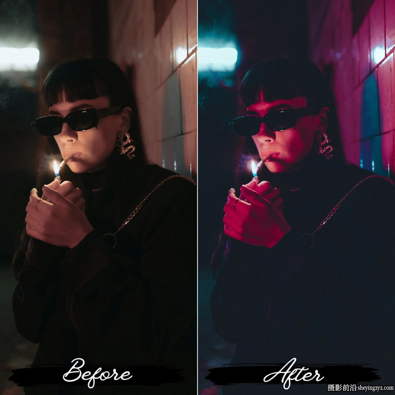 10个城市夜景电影风光LR预设 Cinematic Urban Night Presets