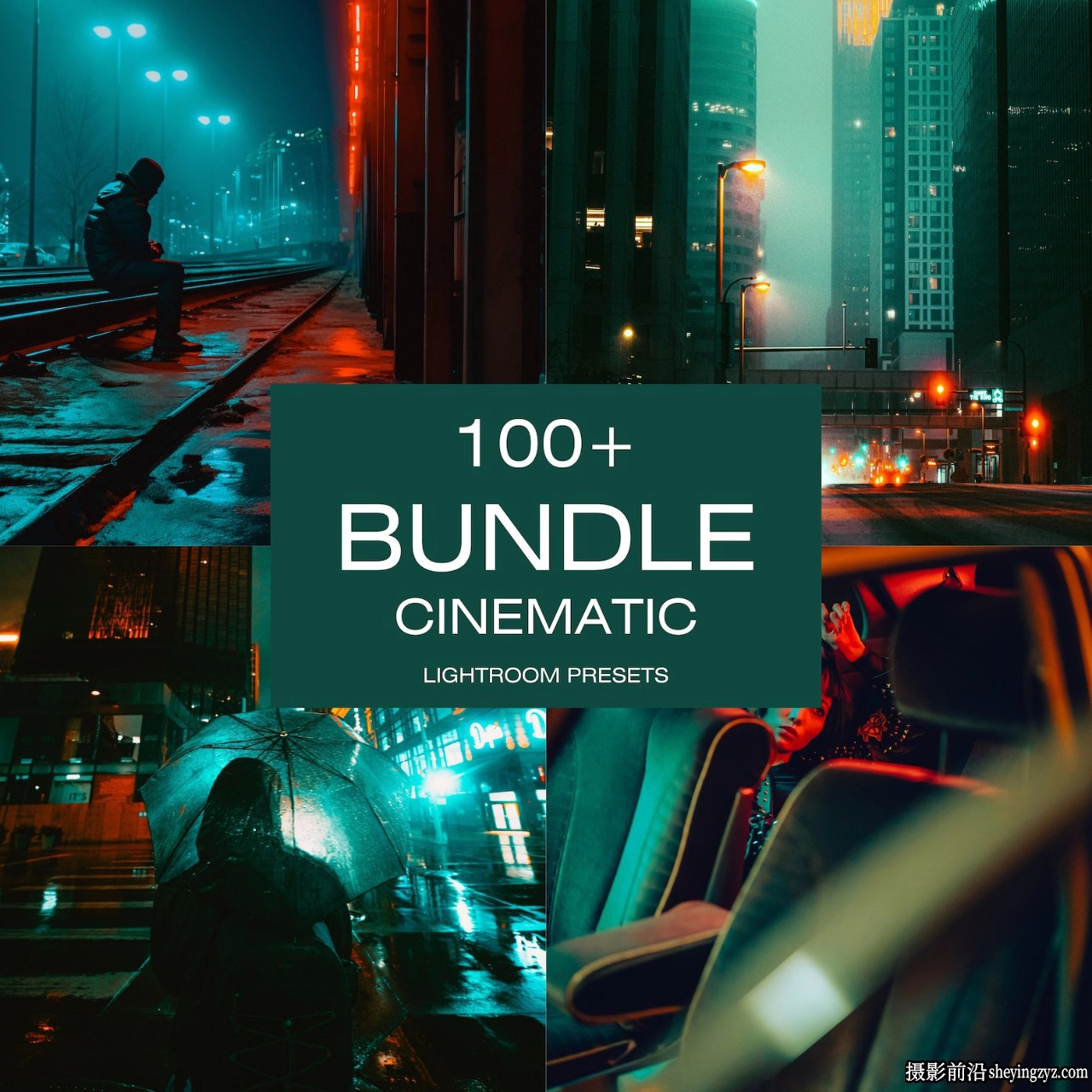 100+电影街道夜景LR预设 Cinematic Bundle Lightroom Presets