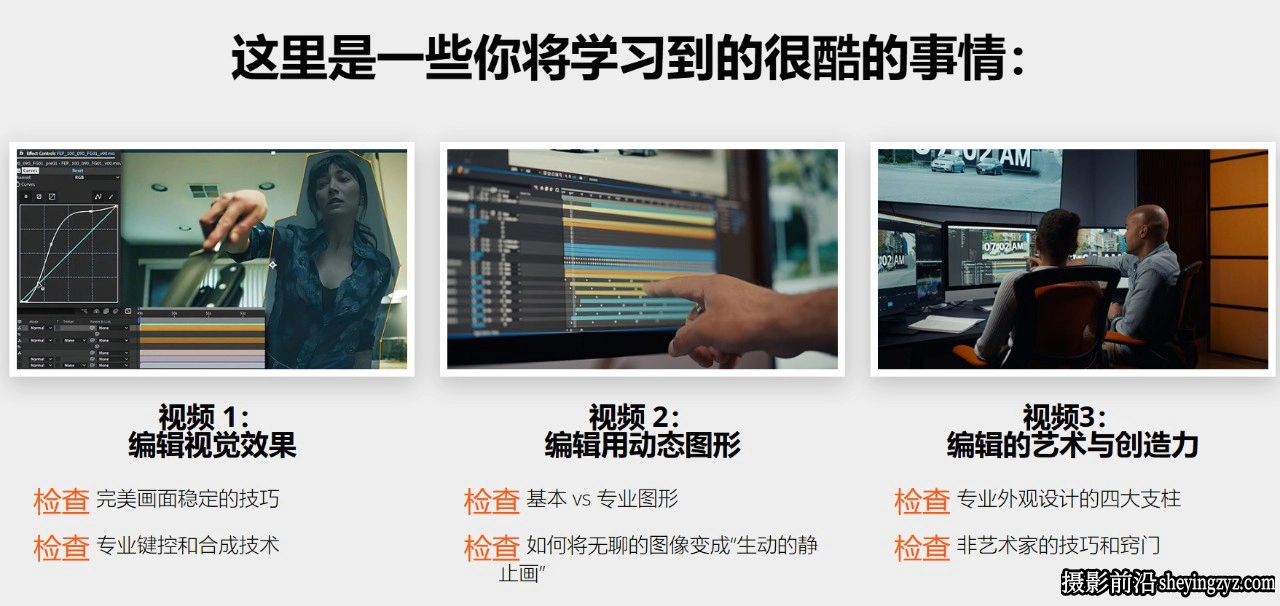 Film Editing Pro-剪辑师视觉效果与图形艺术完整教程套装-中英字幕