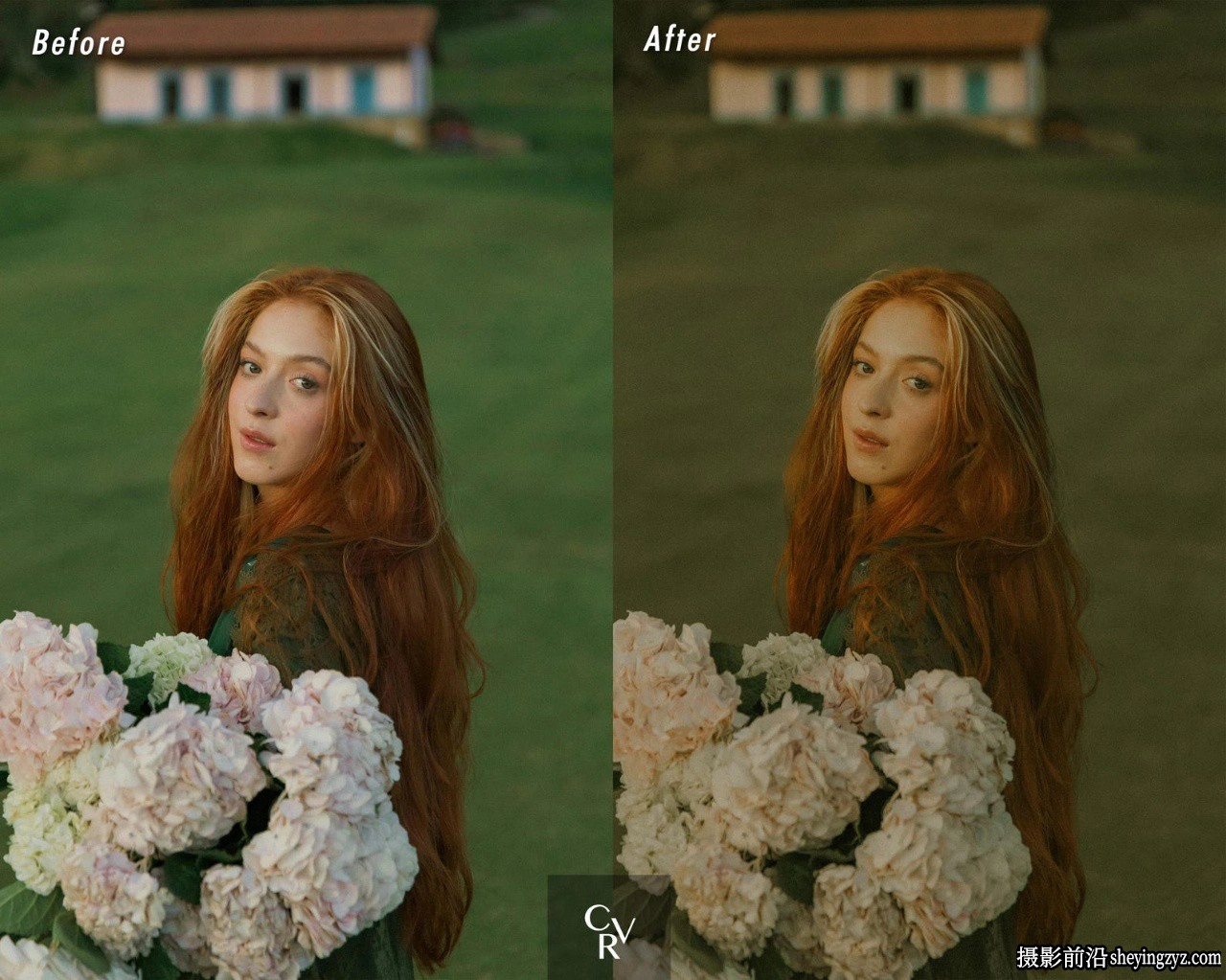 温暖哑光电影人像LR预设手机LR预设 Cottage Lightroom Presets