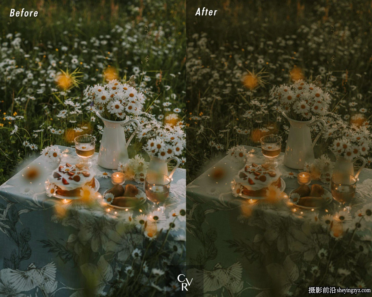 温暖哑光电影人像LR预设手机LR预设 Cottage Lightroom Presets
