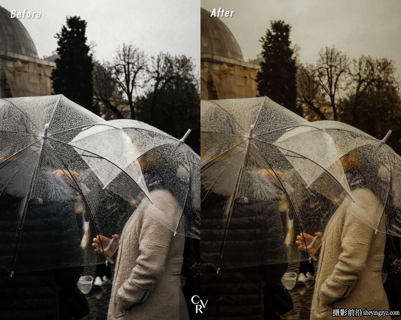 下雨天情绪电影色彩LR预设手机LR预设Rainy Day Lightroom Presets