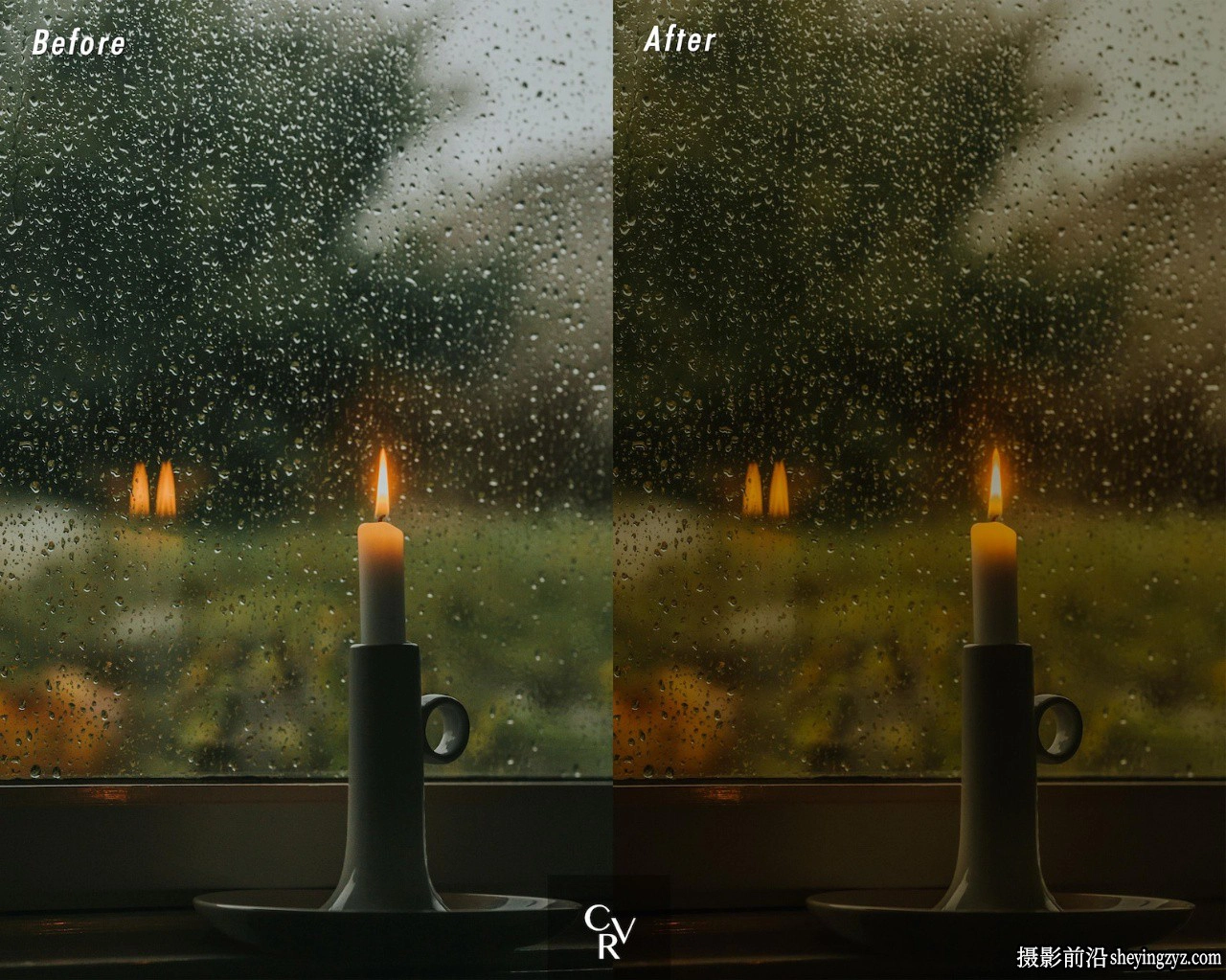 下雨天情绪电影色彩LR预设手机LR预设Rainy Day Lightroom Presets