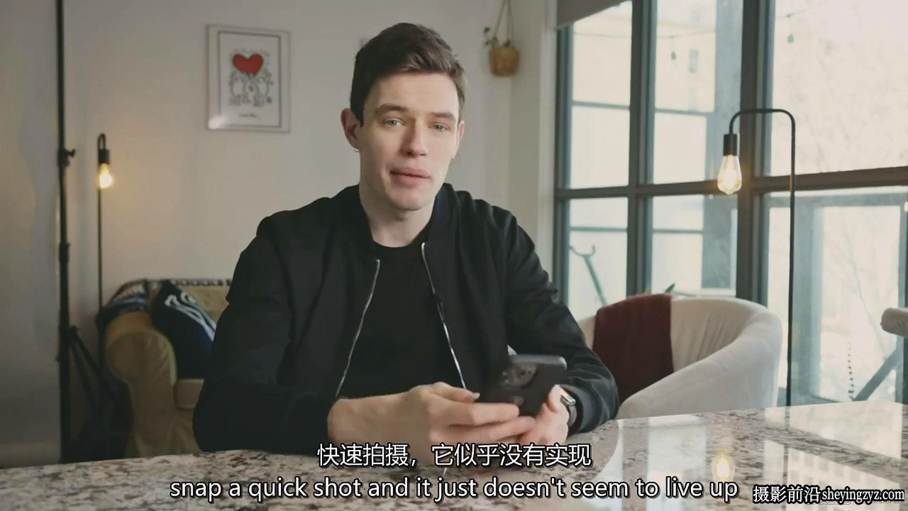 摄影师Fynn Badgley高质量iPhone摄影教程及后期教程-中英字幕