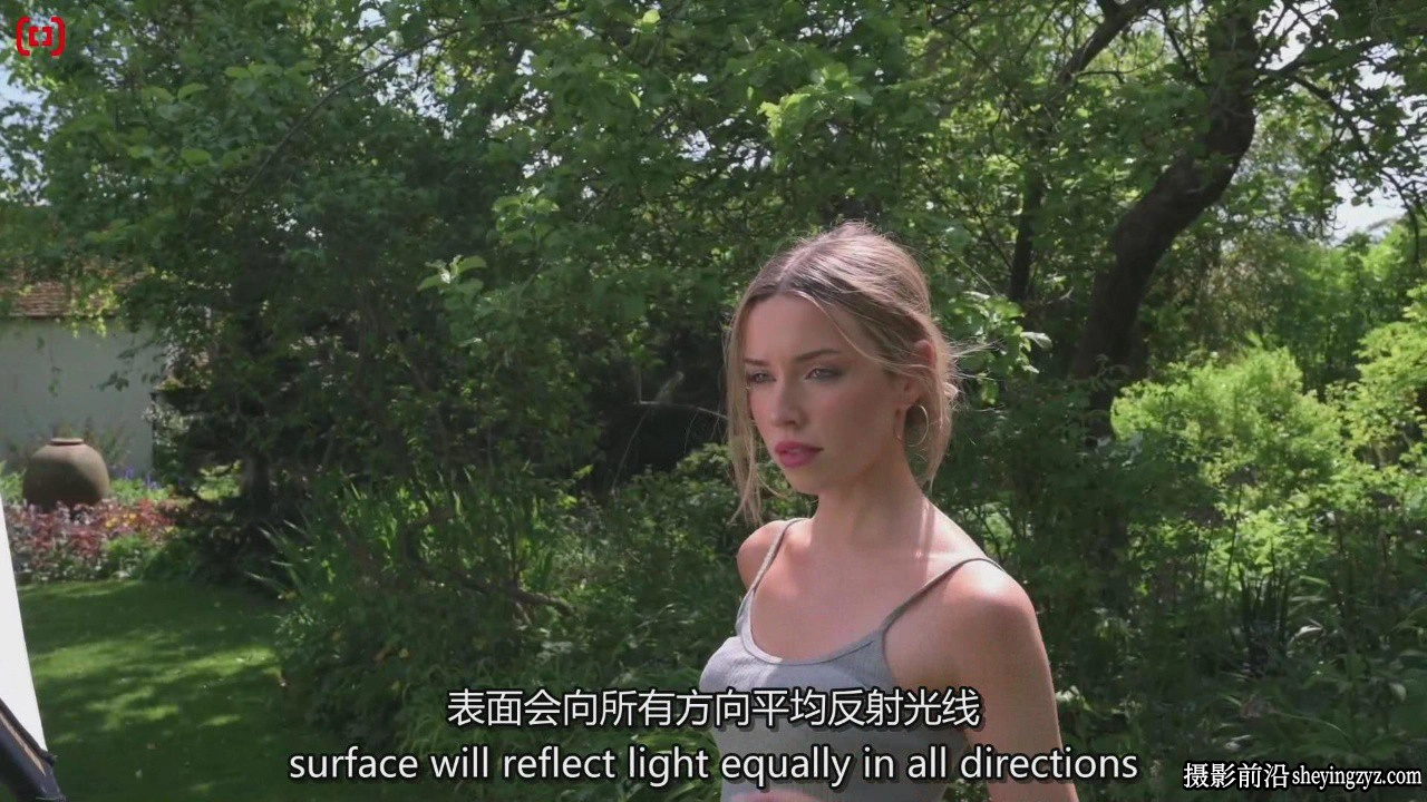 如何在强烈的阳光下也能拍出令人惊艳的肖像摄影教程-中英字幕