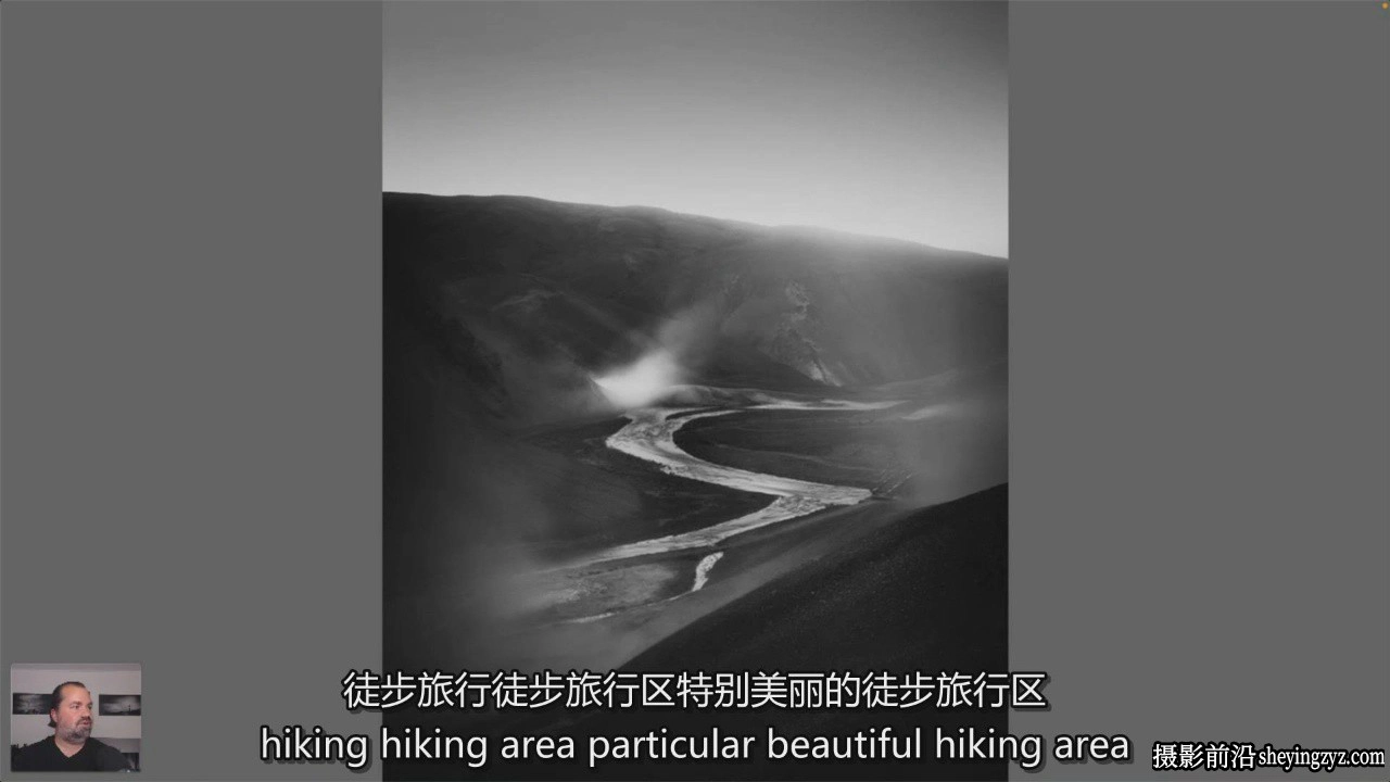 风光摄影师Marc Koegel冰岛高地的极简主义摄影指南教程-中英字幕