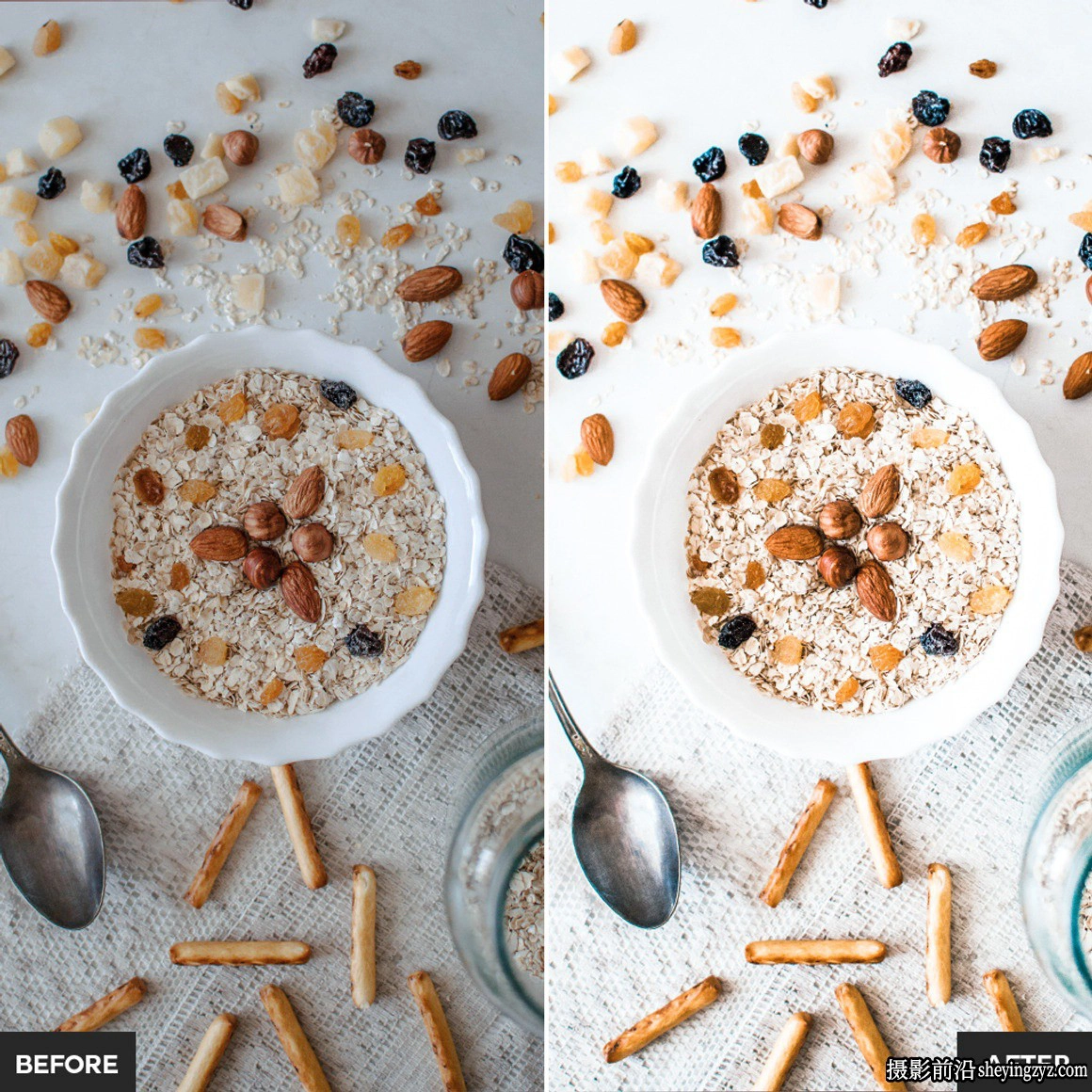 明亮通透美食摄影Lightroom预设 Bright Food Lightroom Presets
