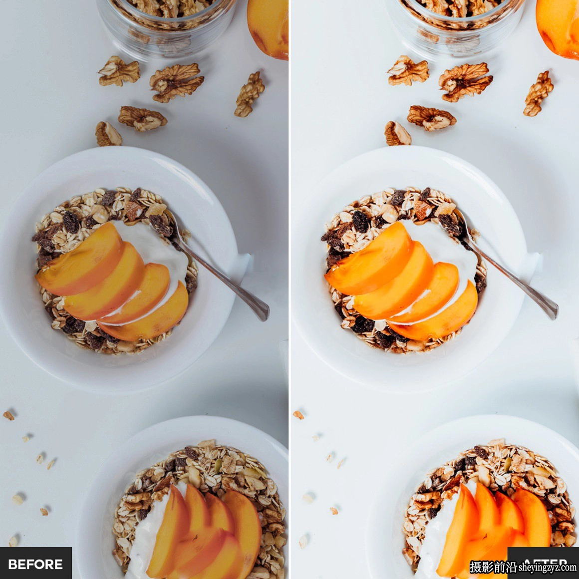 明亮通透美食摄影Lightroom预设 Bright Food Lightroom Presets