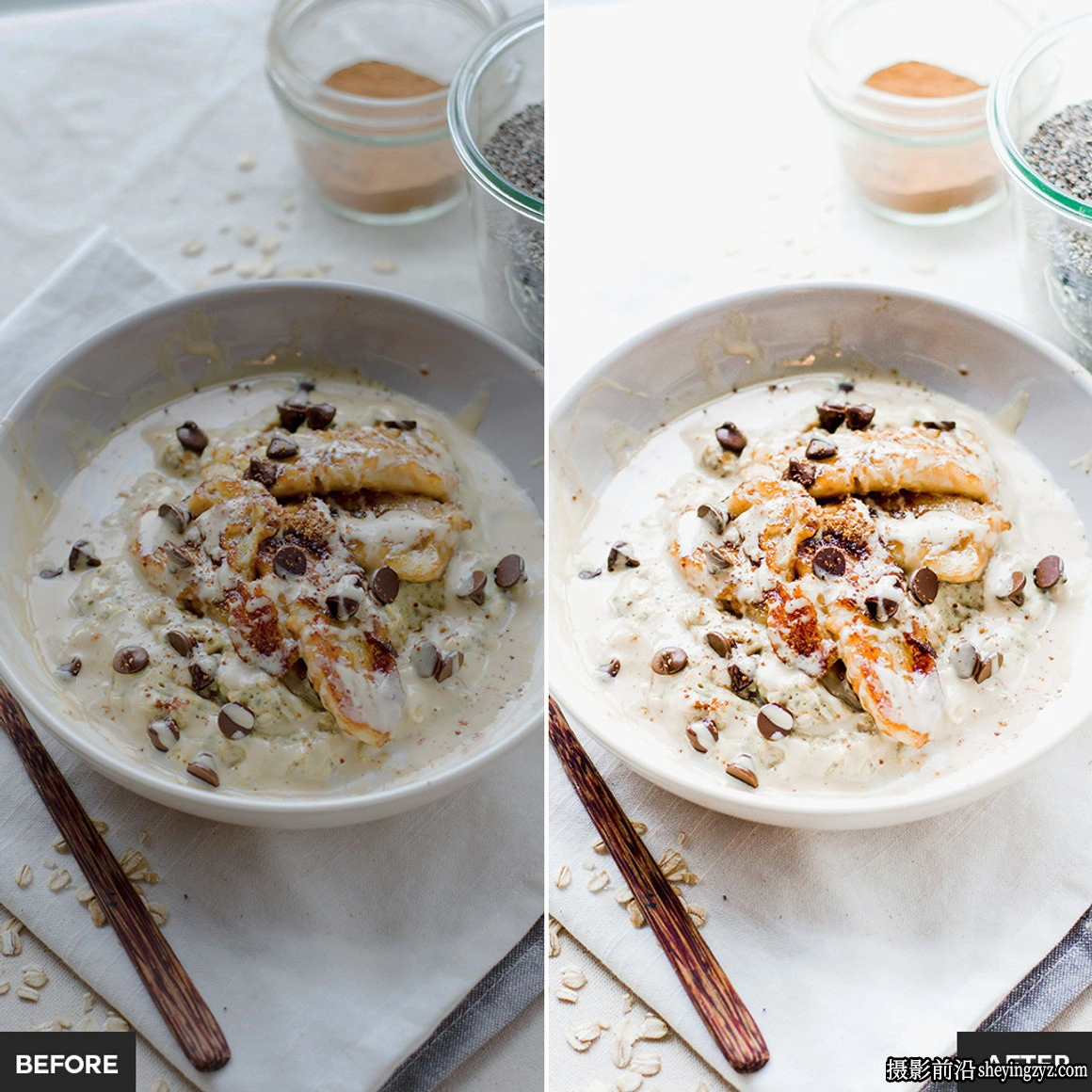 明亮通透美食摄影Lightroom预设 Bright Food Lightroom Presets