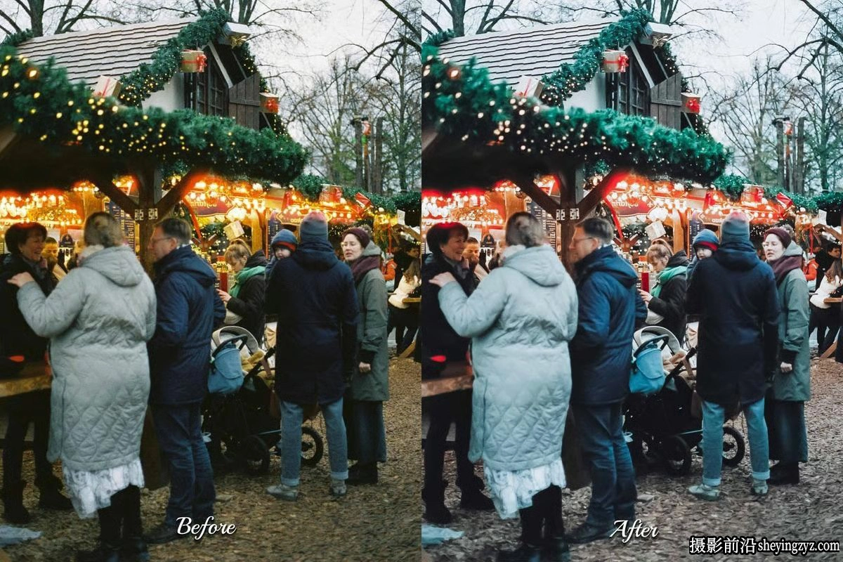 冬季雪景假日圣诞节Lightroom调色滤镜 30 Spark Lightroom Bundle