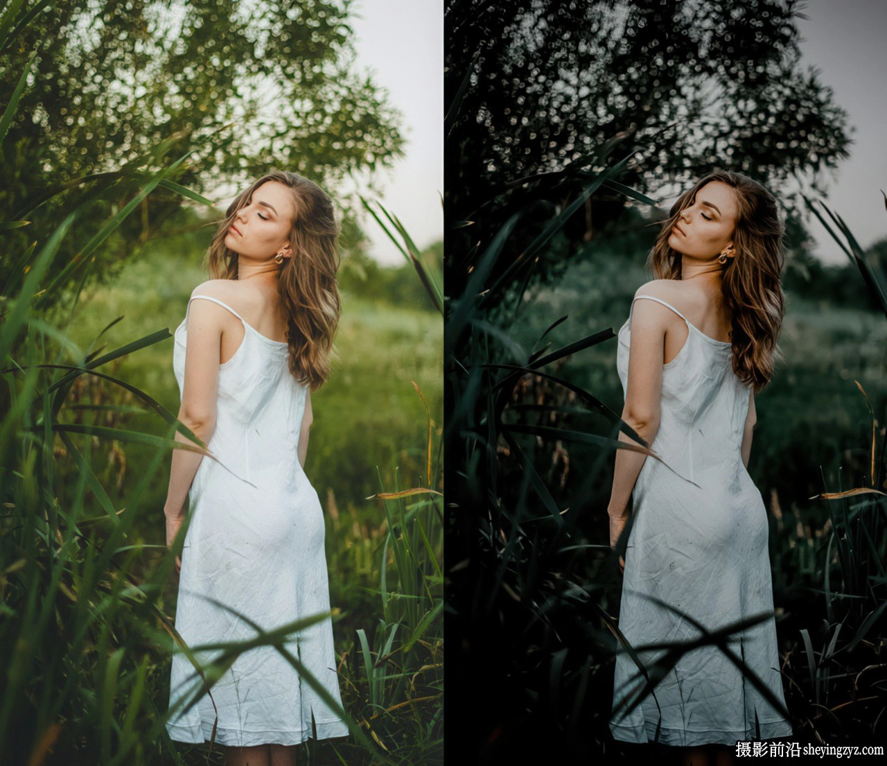 温暖情绪电影人像Lightroom预设 Moody Green Lightroom Preset