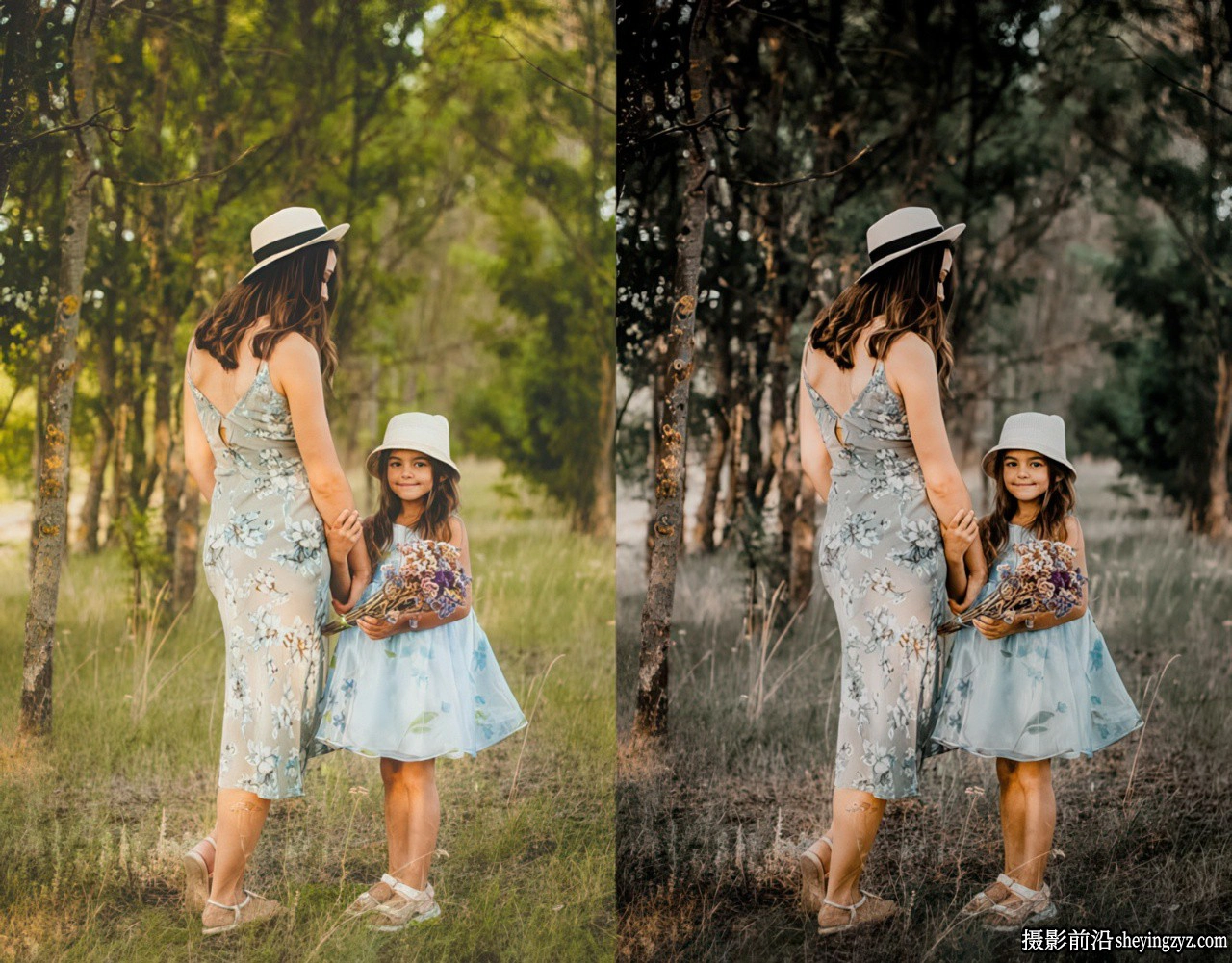 温暖情绪电影人像Lightroom预设 Moody Green Lightroom Preset