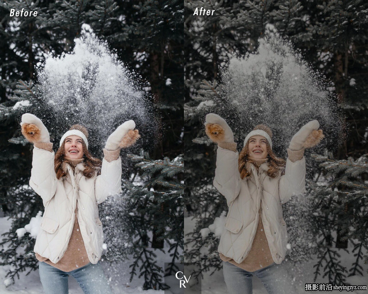 忧郁的冬季色调Lightroom调色预设 Moody Winter Lightroom Presets