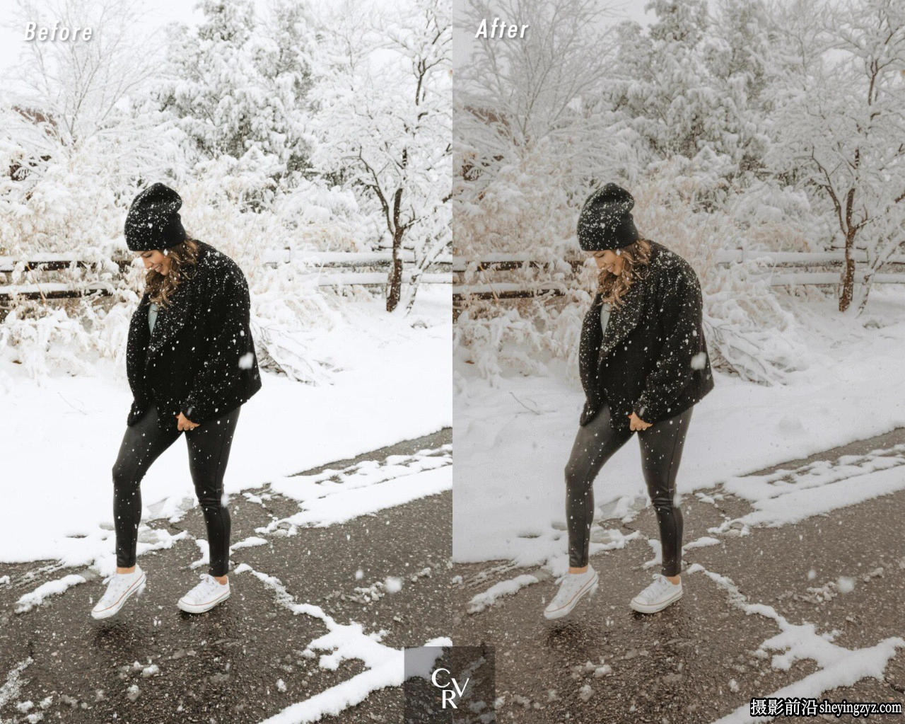 忧郁的冬季色调Lightroom调色预设 Moody Winter Lightroom Presets