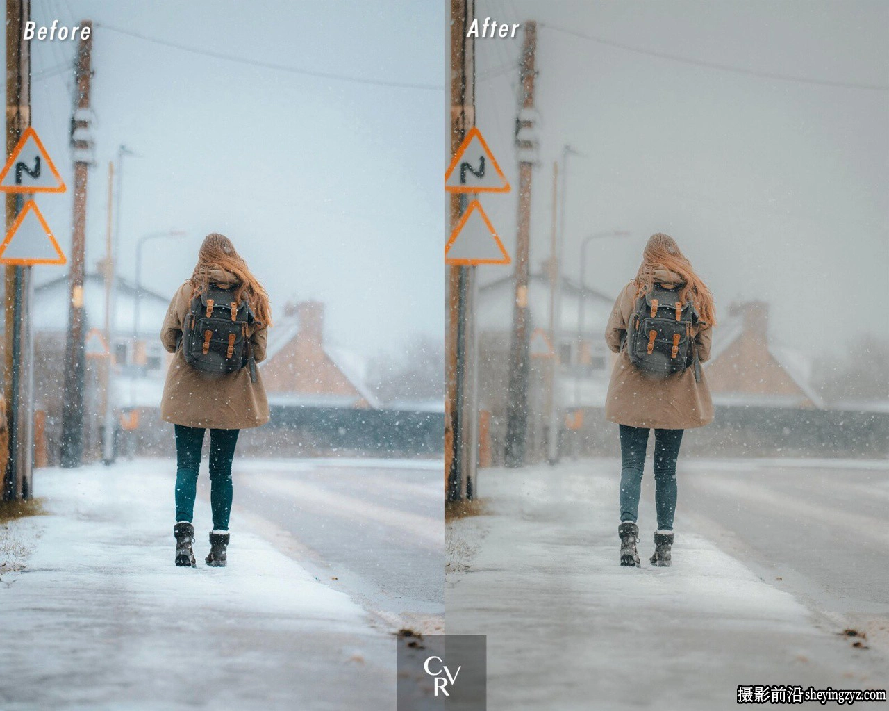 忧郁的冬季色调Lightroom调色预设 Moody Winter Lightroom Presets