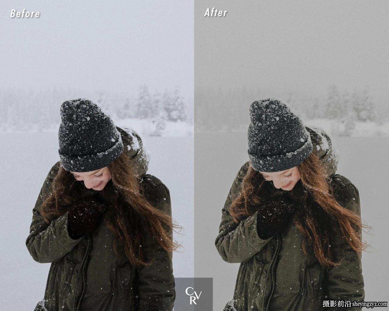忧郁的冬季色调Lightroom调色预设 Moody Winter Lightroom Presets