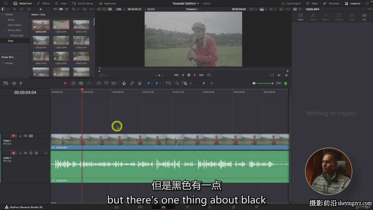 DaVinci Resolve 快速编辑YouTube社交媒体视频工作流程-中英字幕