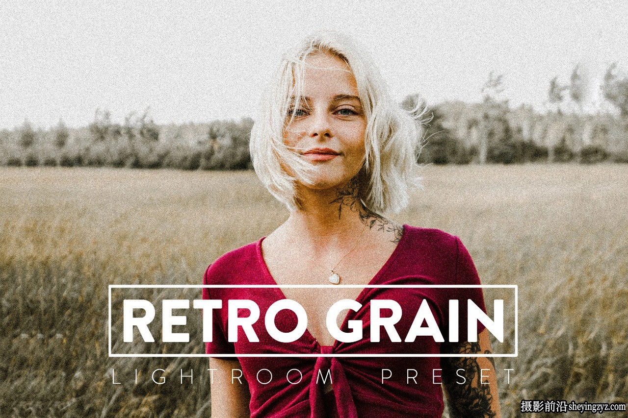 复古电影胶片纹理LR预设及手机预设 RETRO GRAIN Lightroom Presets
