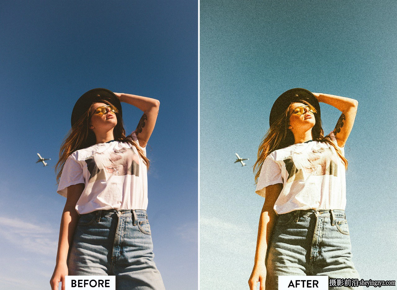 复古电影胶片纹理LR预设及手机预设 RETRO GRAIN Lightroom Presets