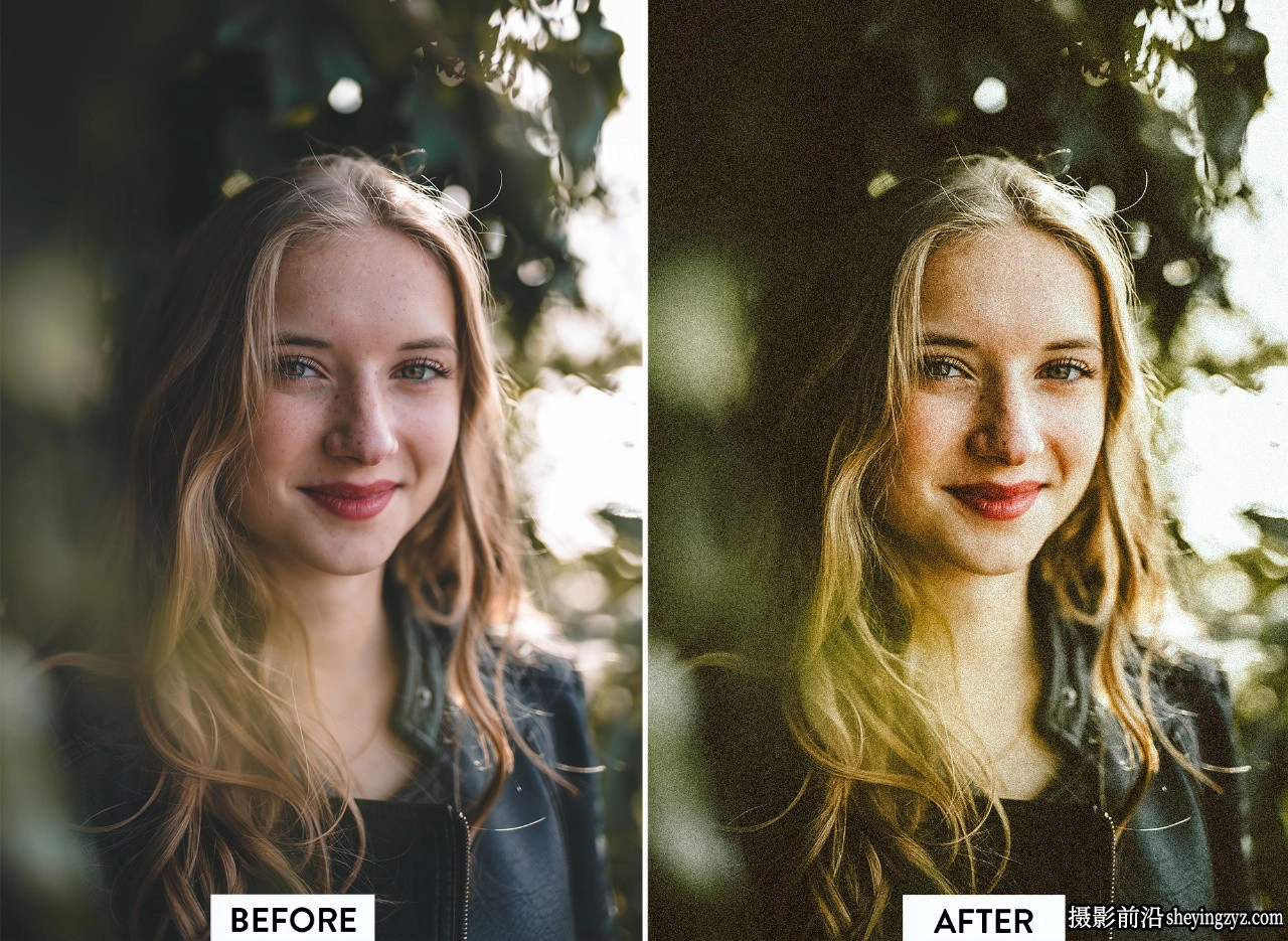 复古电影胶片纹理LR预设及手机预设 RETRO GRAIN Lightroom Presets