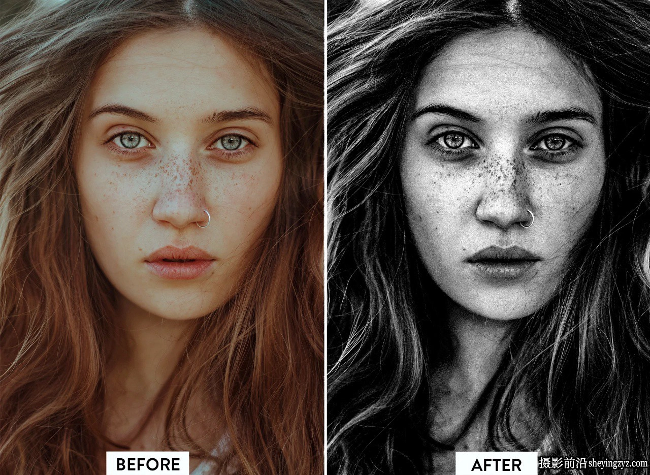 60种黑白胶片LR预设 60 BLACK and WHITE BUNDLE Lightroom Presets