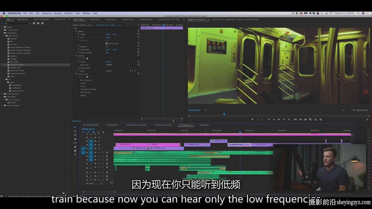 Cinema Mastery - 剪辑音效和调色一体化终极剪辑师套装-中英字幕
