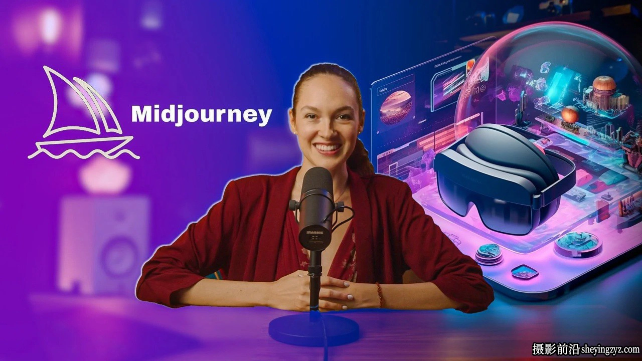 Midjourney AI人工智能:生成式人工智能艺术的逐步指南教程-中英字幕